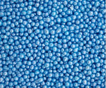 Picture of BLUE MINI SUGAR PEARLS EDIBLE SPRINKLES X 50G